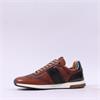 Ambitious Slow Side Panel Laced Trainer - Cognac